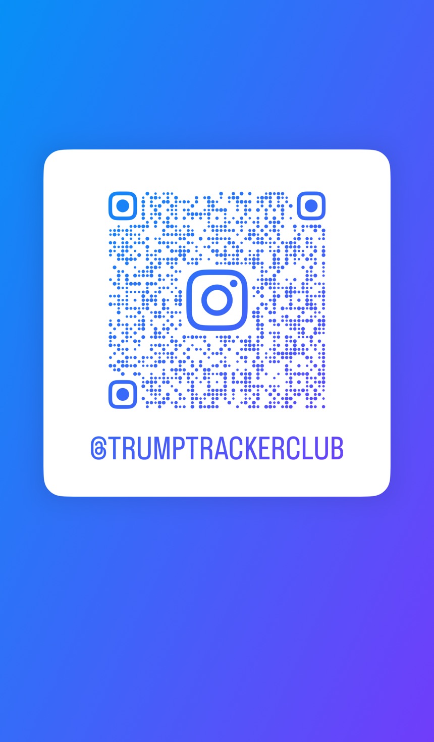 Follow @trumptrackerclub on Instagram